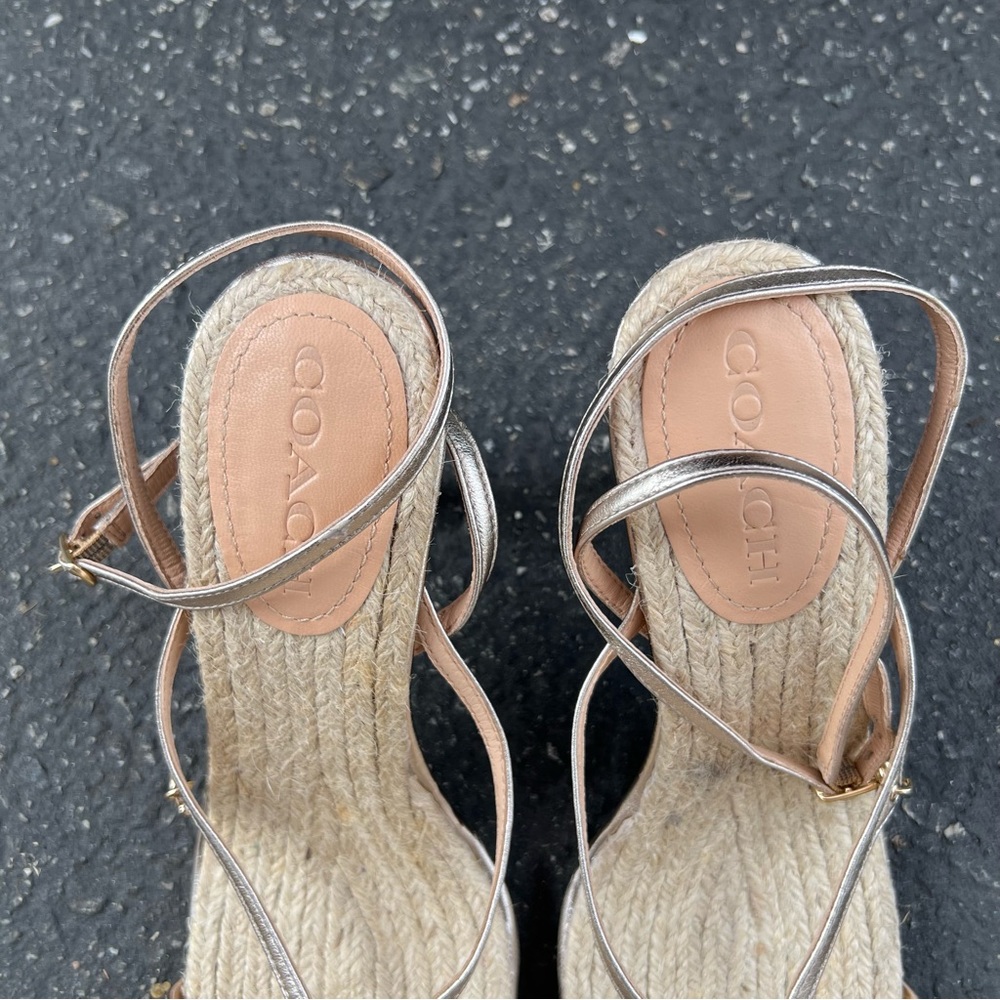 COACH Kala Stapy  Sandal Heel - Picture 8 of 16